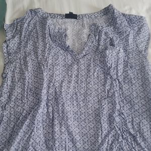 V-neck blouse
